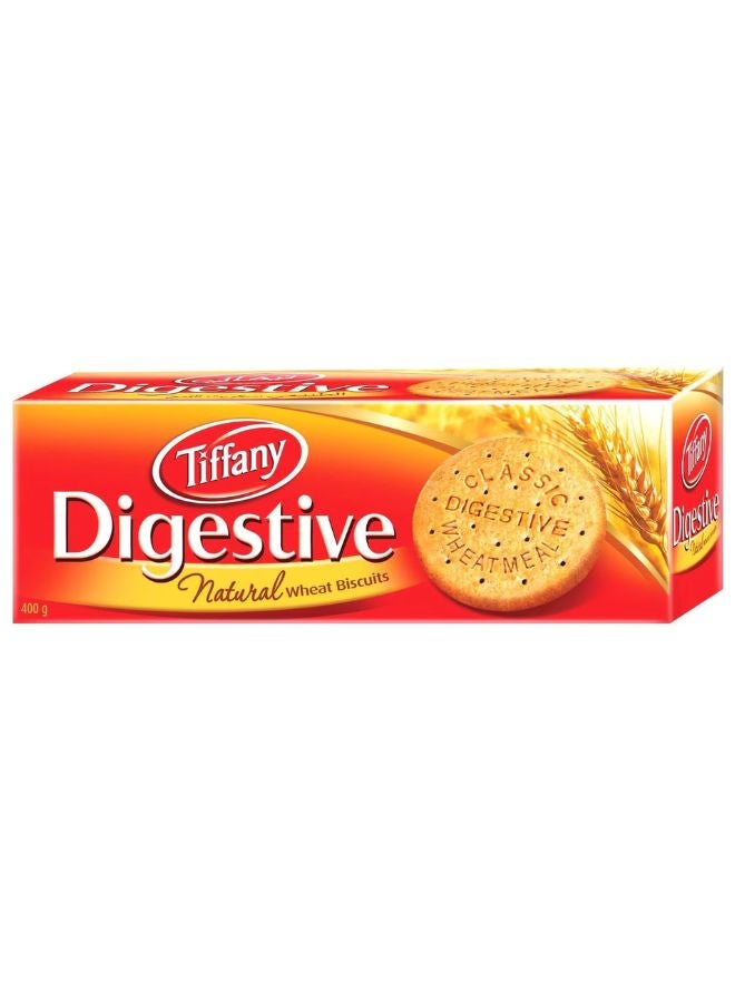 Tiffany Digestive Natural Wheat Biscuits 400grams