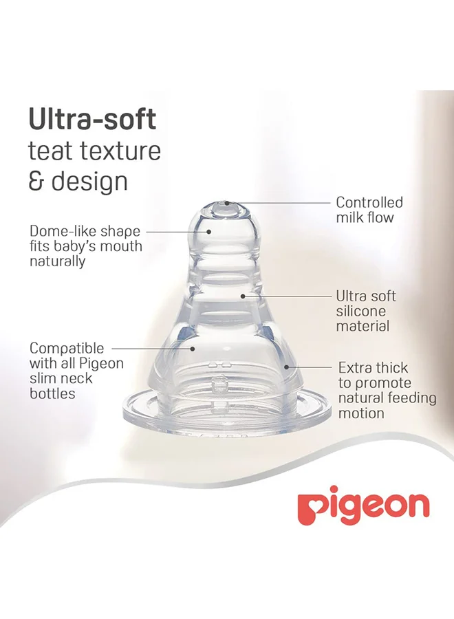 pigeon Streamline Plastic Bottle Slim Neck (Plain) - 150ML