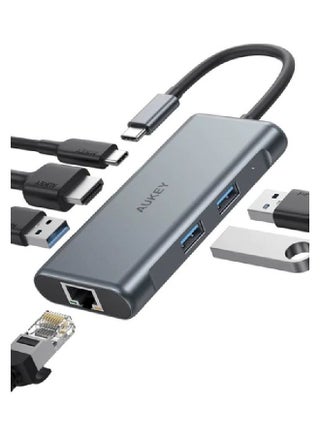 5-In-1 USB-C HUB CB-C75 Black - v1690165866/N53422000A_1
