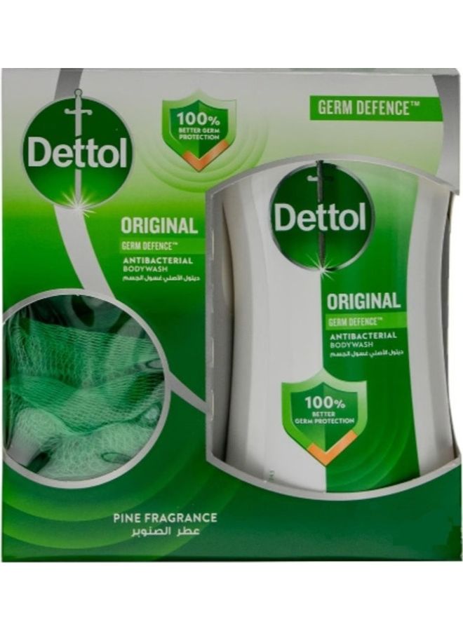 Dettol Original Shower Gel And Bodywash Pine Fragrance 250ml 