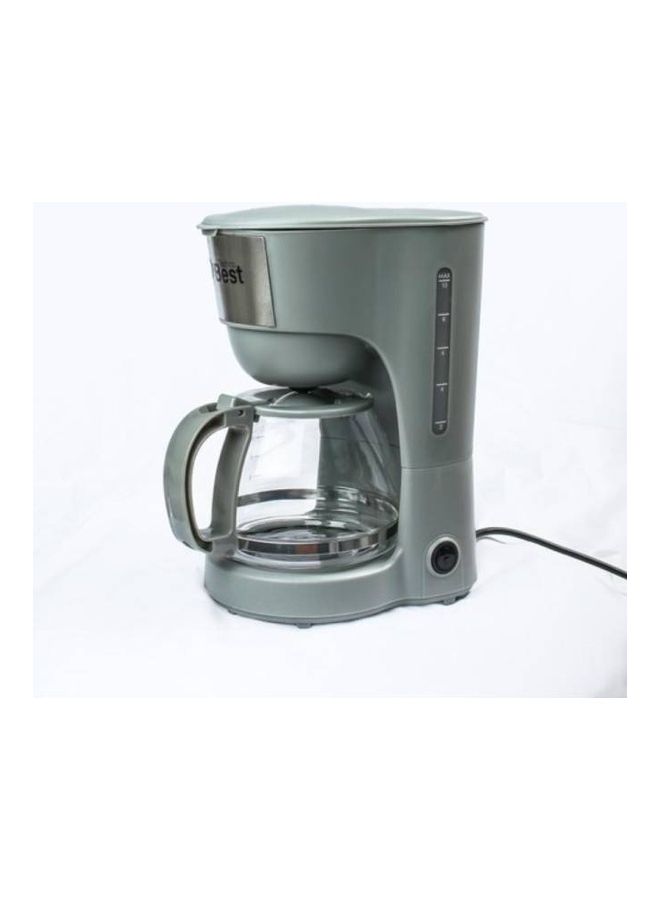 Techno Best - Coffee Maker 1.25 L 600 W BCM-002 Silver - Image 1