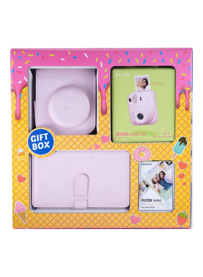 Instax Mini 12 Instant Film Camera With Gift Box - Pink - v1690187491/N53422155A_1