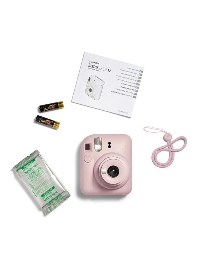 FUJIFILM - Instax Mini 12 Instant Film Camera With Gift Box - Pink - Image 1