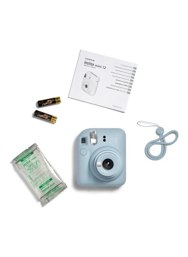 FUJIFILM - Instax Mini 12 Instant Film Camera With Gift Box - Blue - Image 1
