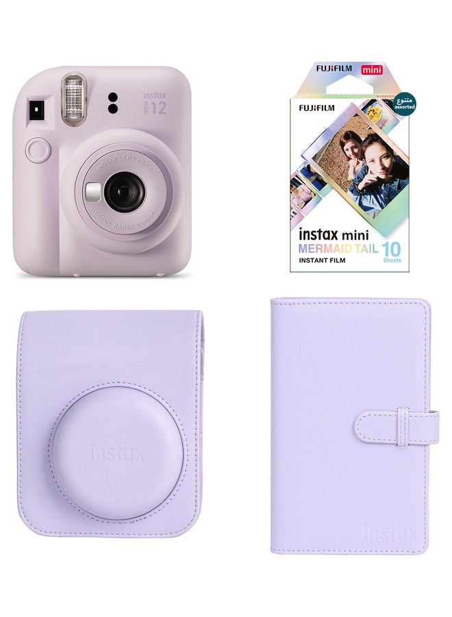 FUJIFILM Instax Mini 12 Instant Film Camera With Gift Box - Purple  - Image 2