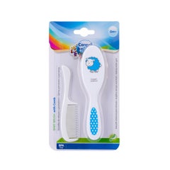 Canpol babies Canpol babies Baby Brush and Comb with soft bristles  - Image 1