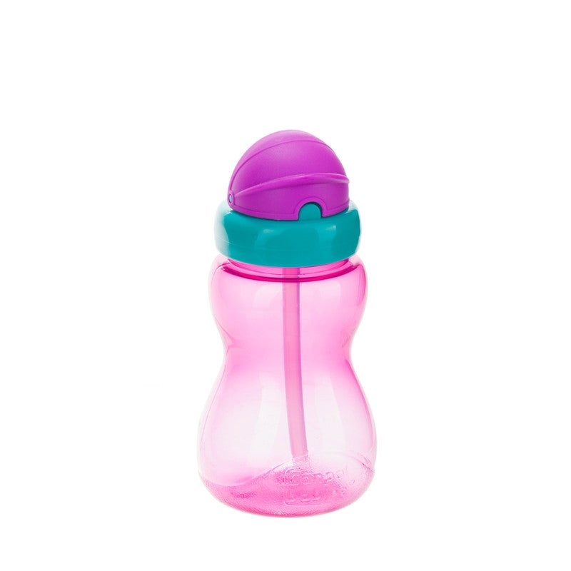 Canpol babies Canpol babies Sport Cup with Silicon Flip-top Straw 270ml pink  - Image 3