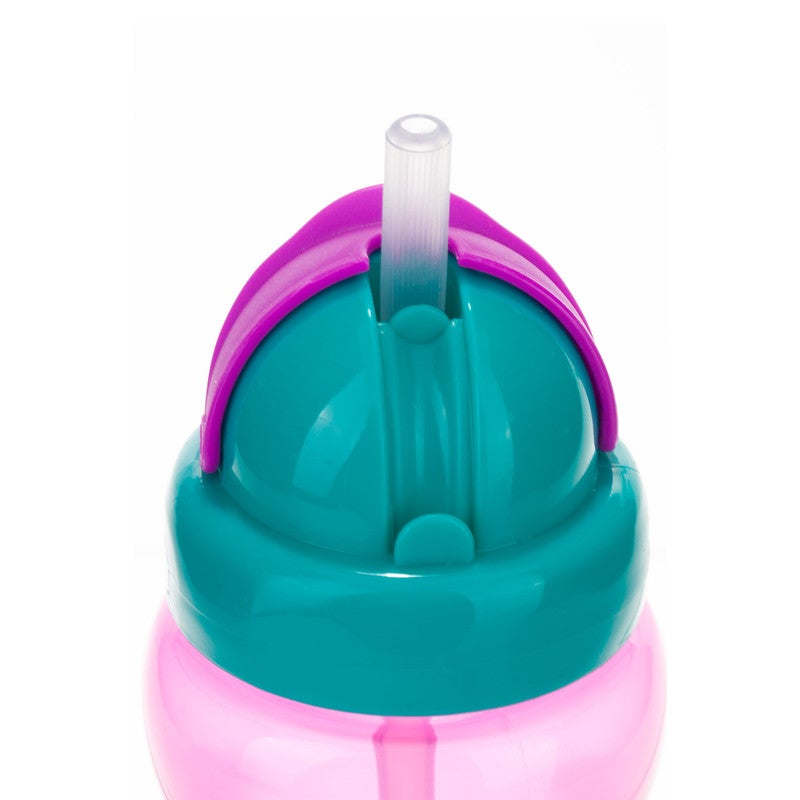 Canpol babies Sport Cup with Silicon Flip-top Straw 270ml pink - v1690191813/N49679715A_2