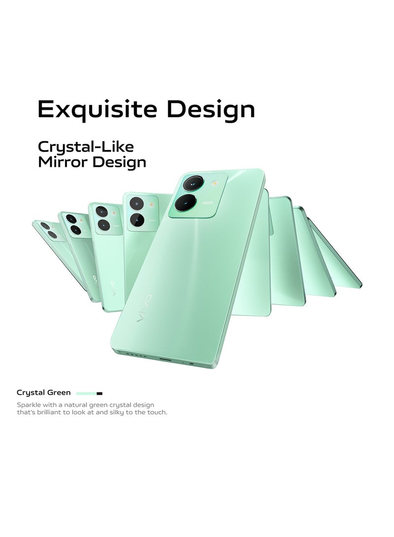 vivo - Y36 5G Dual SIM Crystal Green 8+8GB RAM 256GB - Middle East Version - Image 1