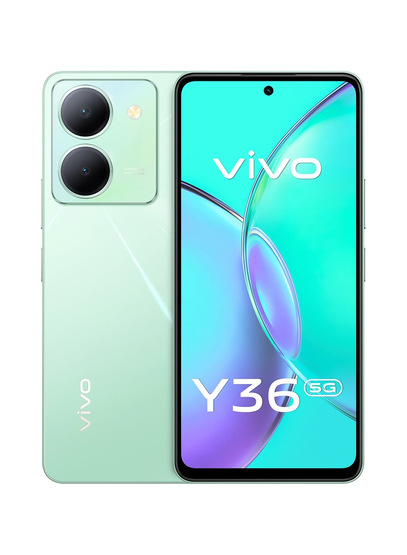 vivo - Y36 5G Dual SIM Crystal Green 8+8GB RAM 256GB - Middle East Version - Image 1