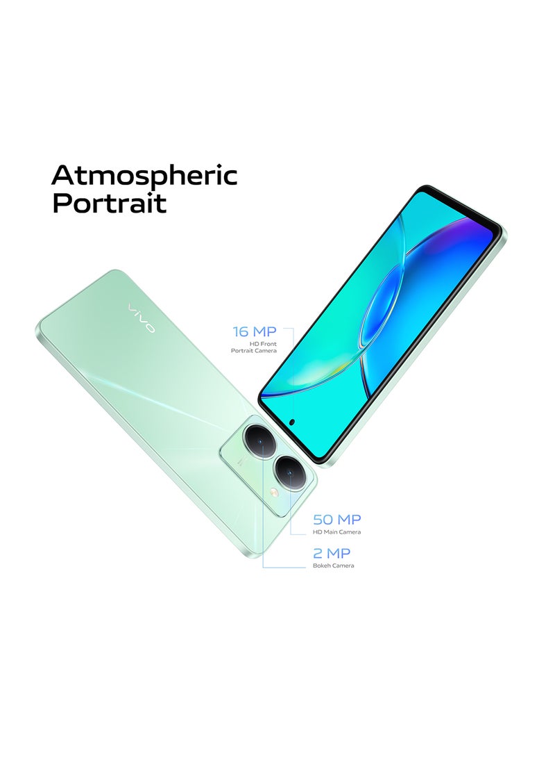 vivo - Y36 5G Dual SIM Crystal Green 8+8GB RAM 256GB - Middle East Version - Image 1