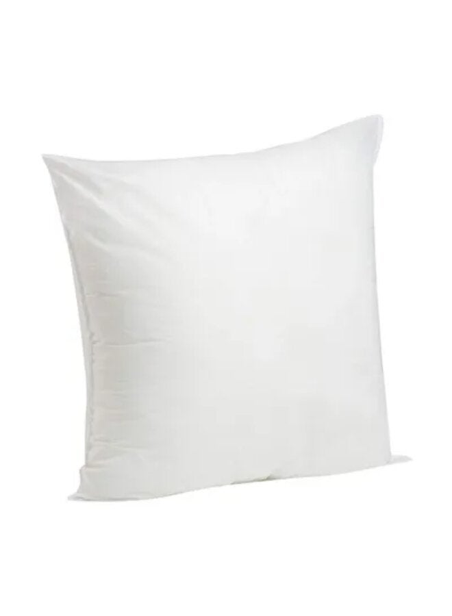 Hotel Linen Klub Cushion Filler-Fabric: Non Woven 70gsm-Filling: 250grms Hollow Siliconized Fiber Microfiber White 65x65cm  - Image 1