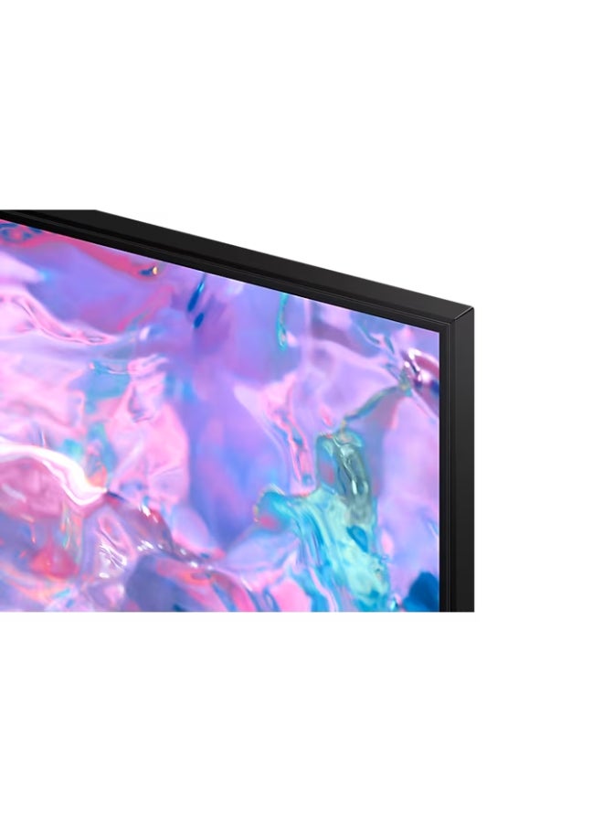 Samsung - 65 Inch Smart TV, Crystal UHD, Black, 2023, Crystal Processor 4K, Smart Hub, Object Tracking Sound Lite UA65CU7000UXSA Black - Image 1