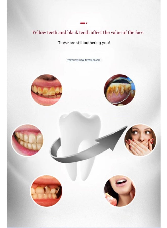 VILILY 14 Pairs 28 Piece 3D White Teeth Whitening Strip Dental Whitening Kit 100% Genuine Branded for Express Fast Result Treatments Professional Whitener Enamel & Stains Removal-Unisex 14grams  - Image 4