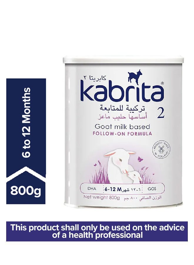 Kabrita Goat Milk Based Follow On Formula 6-12 Months 800grams 