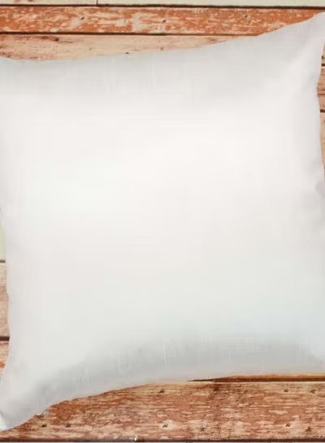 REGAL IN HOUSE - Microfibre Square Cushion Filler Microfiber White 45X45cm - Image 1