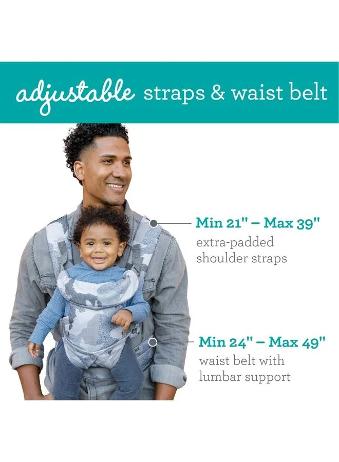 إنفانتينو Flip 4-In-1 Convertible Baby Carrier Suitable From Birth