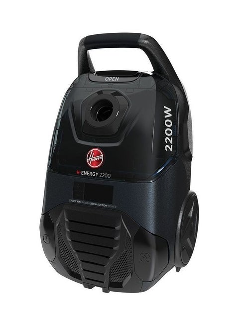 Vacuum Cleaner 2200 Watt, HEPA Filter 2000 W TTELA2200PRE black