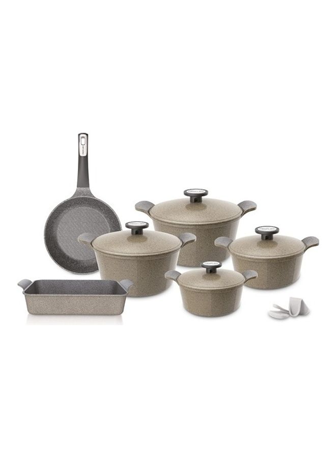 Neoflam 10-Piece Xtrema Cookware Set Beige 20cm
