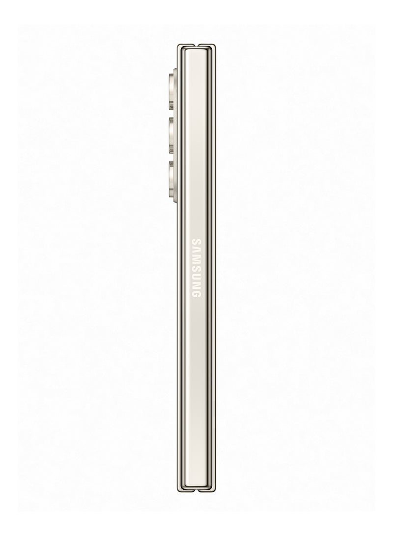 Samsung - Galaxy Z Fold 5 Dual SIM Cream 12GB RAM 256GB 5G - Middle East Version - Image 1