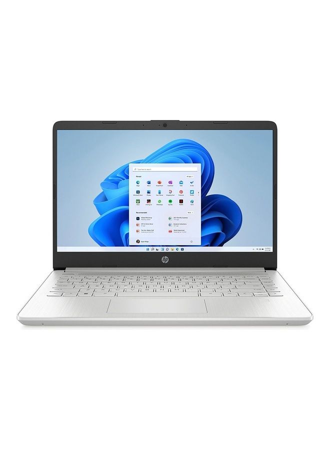 HP - 14S-DQ5029NE (Upgraded Version) Laptop With 14-Inch Dsiaply, Core i5-1235U Processor/8GB RAM/512GB SSD/Intel Iris Xe Graphics/Windows 11 Home English/Arabic Silver - Image 1