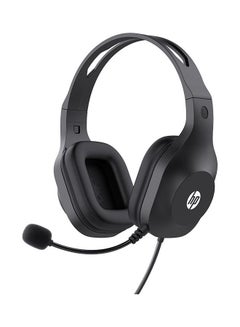 HP Dhh-1601 Head-Mounted Computer E-Sports Game Learning Online Class Exam Headset Black  - Image 1