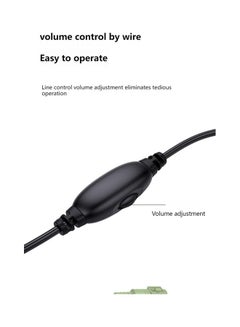 HP Dhh-1601 Head-Mounted Computer E-Sports Game Learning Online Class Exam Headset Black  - Image 4