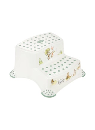 Disney Double Step Stool With Anti-Slip Function - Winnie The Pooh - White - v1690269299/N49091713A_1