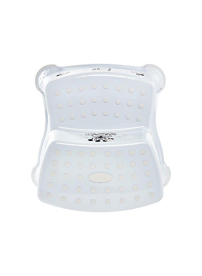 Disney Double Step Stool With Anti-Slip Function - Minnie Mickey Blue