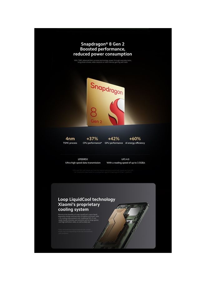 Xiaomi - 13 Ultra 5G Smartphone 16GB+512GB White, Leica Pro Optics| Snapdragon 8 Gen 2 | WQHD+ Amoled Display | Dolby Vision Video | 90W Turbo Charging CN Version Glabal Ram - Image 1