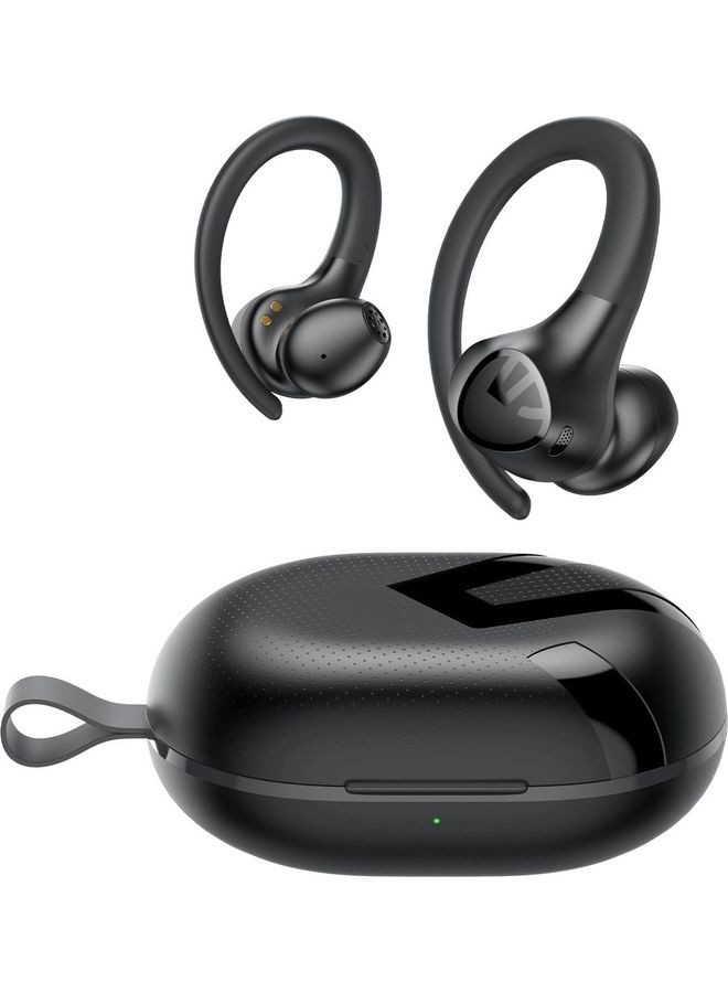 SoundPEATS In-Ear  Wings2 Sports Wireless Headphones Specially Designed For Athletes Black  - Image 1