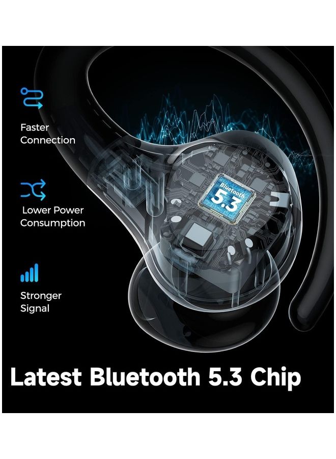 SoundPEATS In-Ear  Wings2 Sports Wireless Headphones Specially Designed For Athletes Black  - Image 4