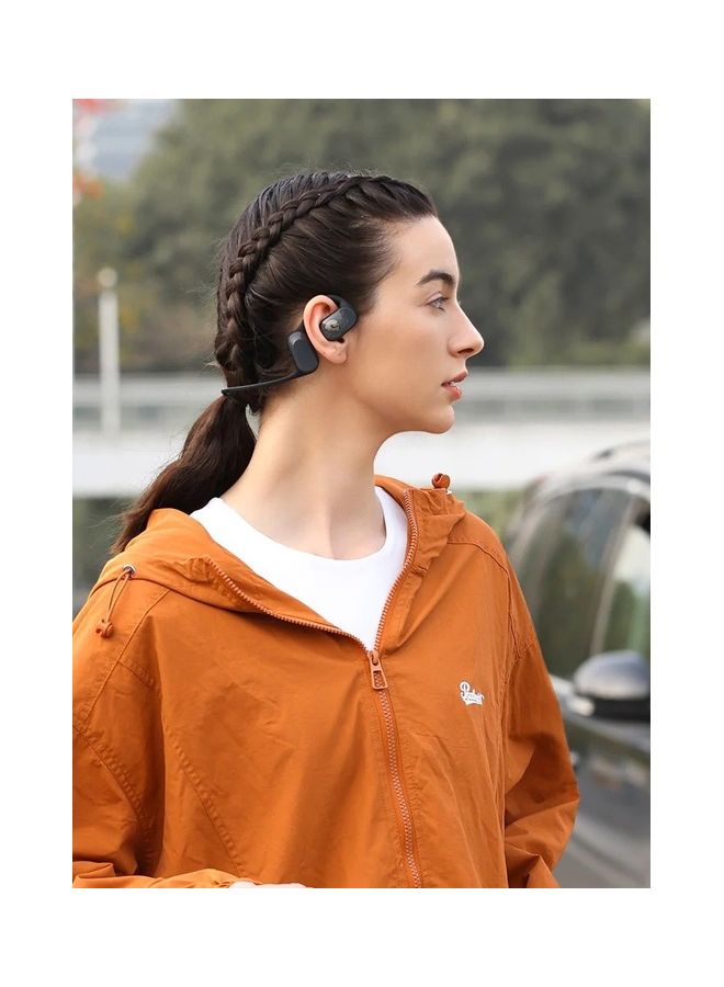 SoundPEATS - In-Ear RunFree Bluetooth Air Conduction Sport Headphones Black - Image 1