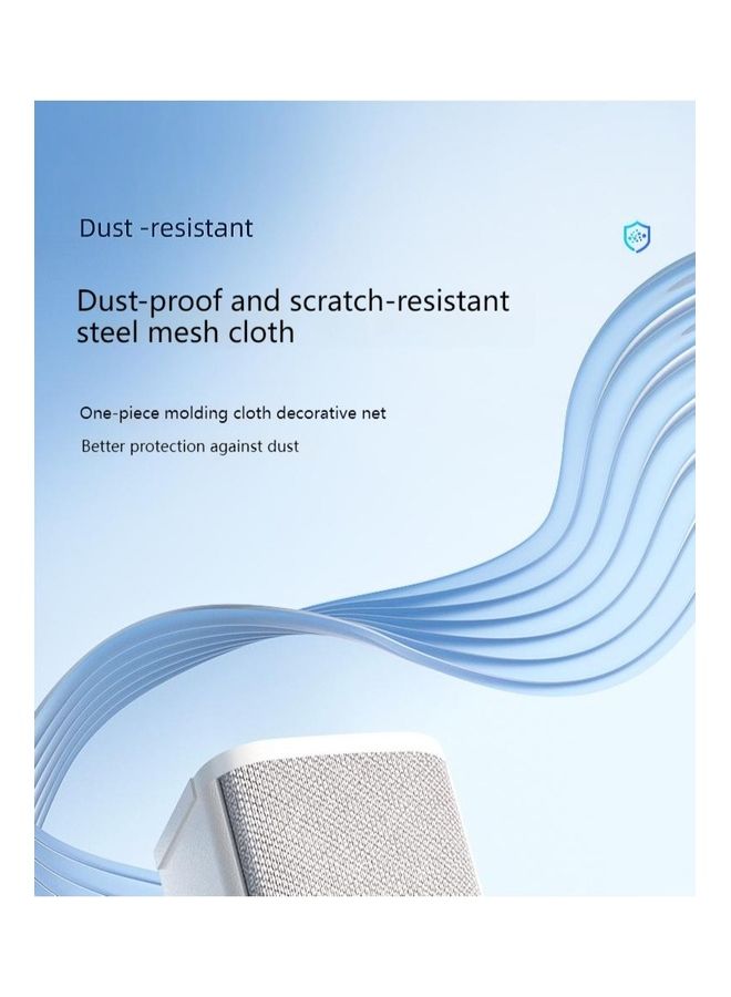 WS1 Pro Wired Bluetooth Speaker Desktop Laptop Home Office White