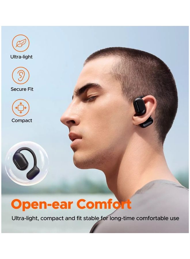 In-Ear GoFree Open Back Wireless Headphones Black