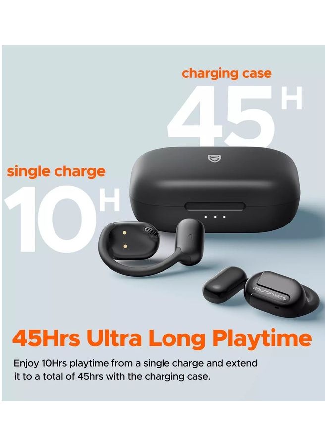 In-Ear GoFree Open Back Wireless Headphones Black