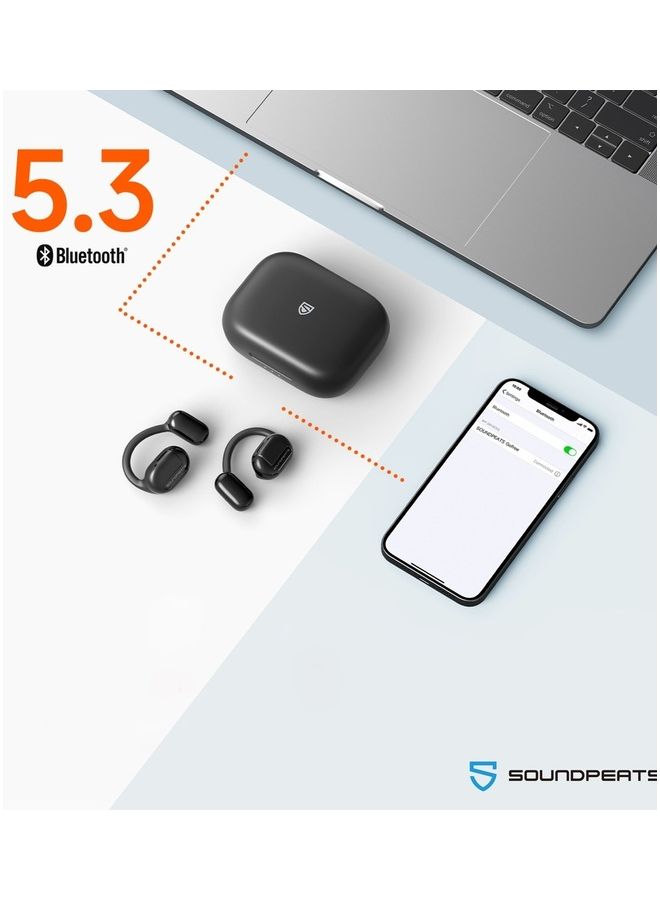 In-Ear GoFree Open Back Wireless Headphones Black