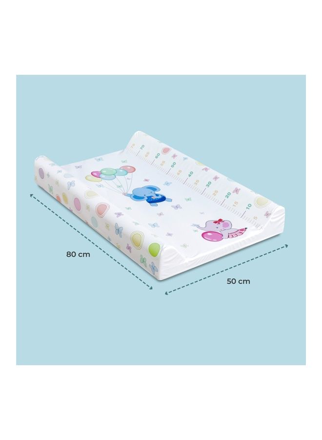 Moon Contoured Foam Waterproof Diaper Changing Pad for Newborn And Infant Fits All Standard Changing Tables Or Dresser Tops  - Image 4