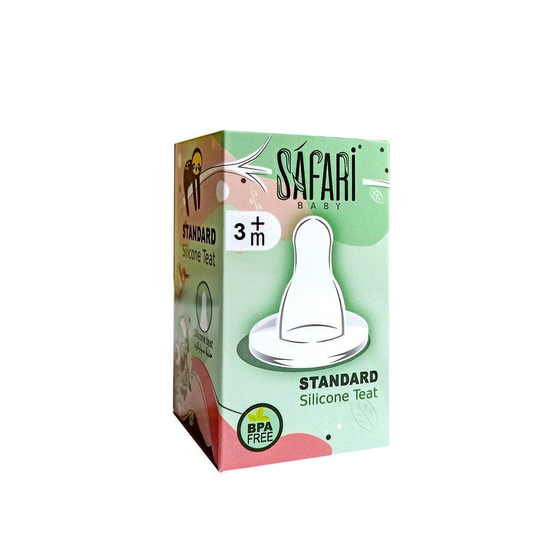 Safari SAFARI BABAY STANDARD SILICONE TEAT +3  - Image 1