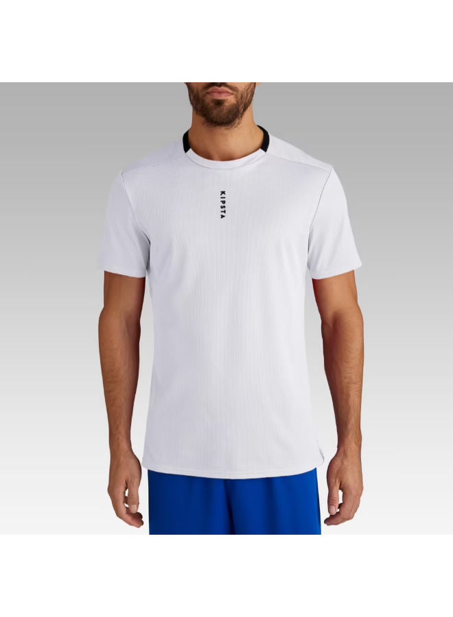 DECATHLON Football Short Sleeve T-Shirt White - Image 1