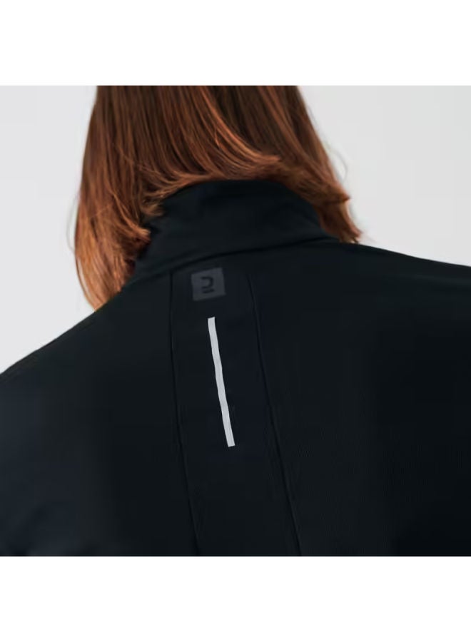 DECATHLON Run Warm Long Sleeve T-Shirt Black - Image 3