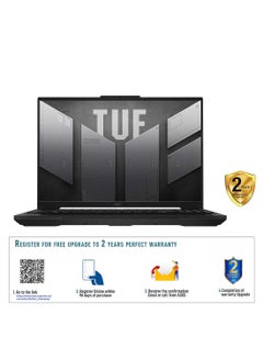 ASUS TUF Gaming A16 Advantage Edition FA617NS-N3002W Gaming (Upgraded Version) Laptop With 16-Inch Display, AMD Ryzen 7-7735HS Processor / 16GB RAM / 512GB SSD / 8GB AMD Radeon RX-7600S Graphics / English/Arabic Off Black  - Image 2