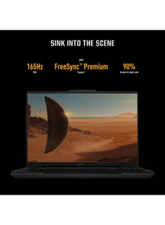 ASUS TUF Gaming A16 Advantage Edition FA617NS-N3002W Gaming (Upgraded Version) Laptop With 16-Inch Display, AMD Ryzen 7-7735HS Processor / 16GB RAM / 512GB SSD / 8GB AMD Radeon RX-7600S Graphics / English/Arabic Off Black  - Image 5