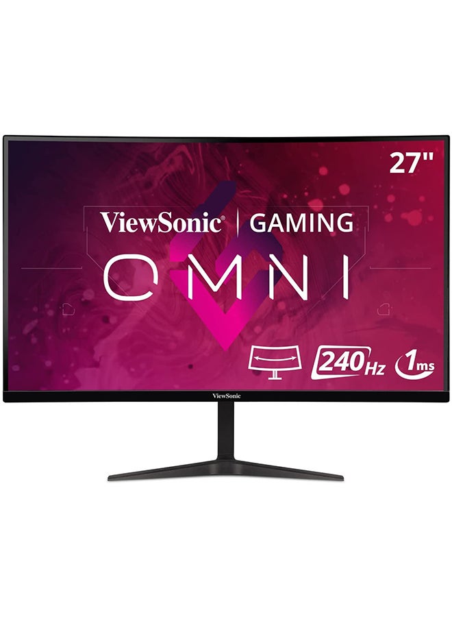 ViewSonic 27-Inch 240Hz Curved Gaming Monitor Black - Image 1