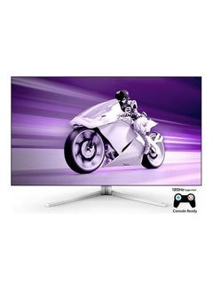 Evnia 8000 Ultrawide Gaming Monitor 42-inch 4K UHD 3840x2160, HDR10, OLED Panel Type, 138Hz Refresh Rate, 0.1ms Response Time, AMD FreeSync Premium, Gaming Console support white