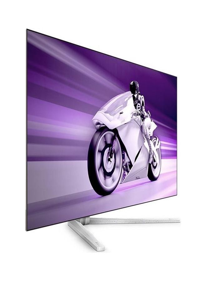 Philips - Evnia 8000 Ultrawide Gaming Monitor 42-inch 4K UHD 3840x2160, HDR10, OLED Panel Type, 138Hz Refresh Rate, 0.1ms Response Time, AMD FreeSync Premium, Gaming Console support white - Image 1