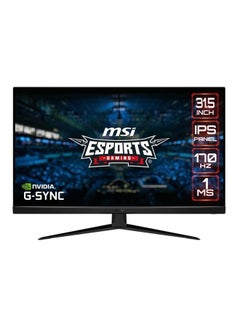 MSI G321Q 31.5-Inch WQHD IPS 2K Flat Monitor, 170Hz Refresh Rate, 1ms MPRT Response Time, 1.07B Display Colors, 16:9 Aspect Ratio, 1200:1 Contrast Ratio, Freesync, HDR Black  - Image 1