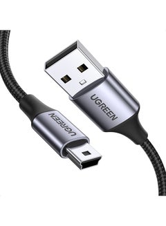 كابل محول OTG مضفر للبيانات من منفذ USB Type C ذكر إلى منفذ USB 3.0 أنثى ومتوافق مع أجهزة جالاكسي S21 ألترا وS20/ ‏10e/ نوت 20 وآي باد برو إصدار 2020/ 2021 وميت 40 وP40 برو أسود