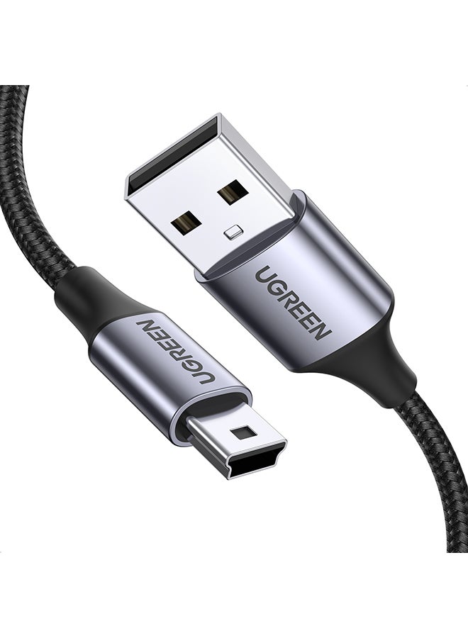 يو جرين - كابل محول OTG مضفر للبيانات من منفذ USB Type C ذكر إلى منفذ USB 3.0 أنثى ومتوافق مع أجهزة جالاكسي S21 ألترا وS20/ ‏10e/ نوت 20 وآي باد برو إصدار 2020/ 2021 وميت 40 وP40 برو أسود - Image 1