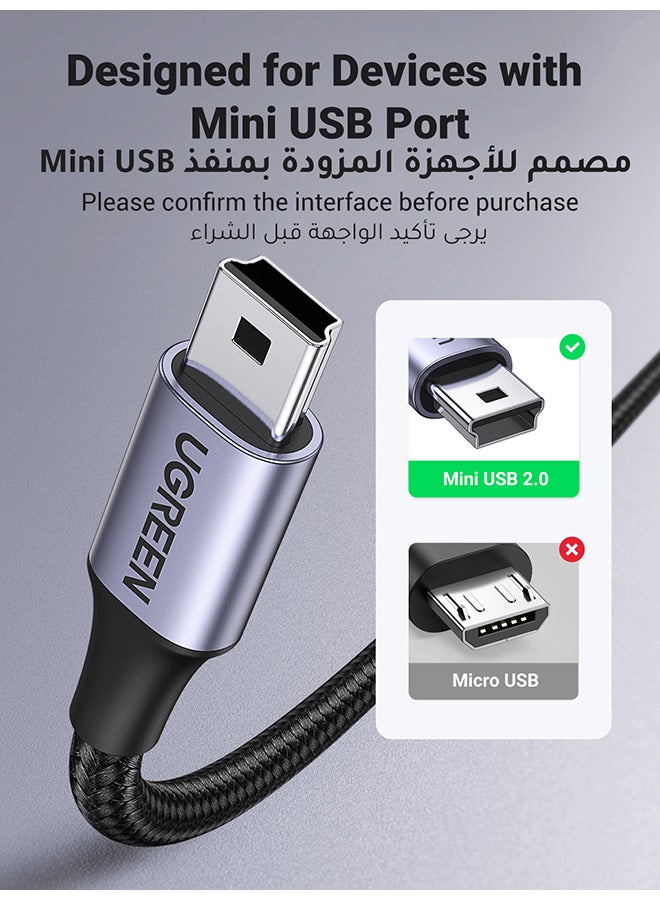 يو جرين - كابل محول OTG مضفر للبيانات من منفذ USB Type C ذكر إلى منفذ USB 3.0 أنثى ومتوافق مع أجهزة جالاكسي S21 ألترا وS20/ ‏10e/ نوت 20 وآي باد برو إصدار 2020/ 2021 وميت 40 وP40 برو أسود - Image 1
